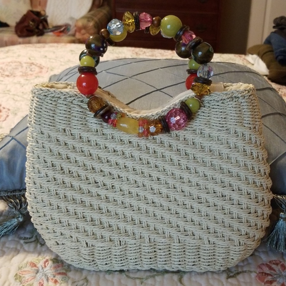 Cute straw bag